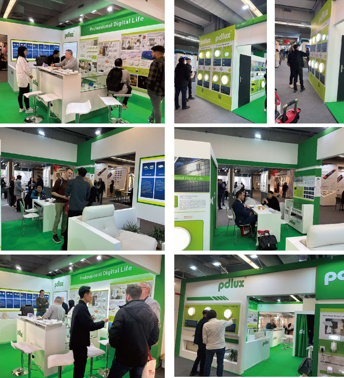 PDLUX Shine Frankfurt Light+Building 2024 ပြပွဲသည် အသီးအနှံများပါသည်။