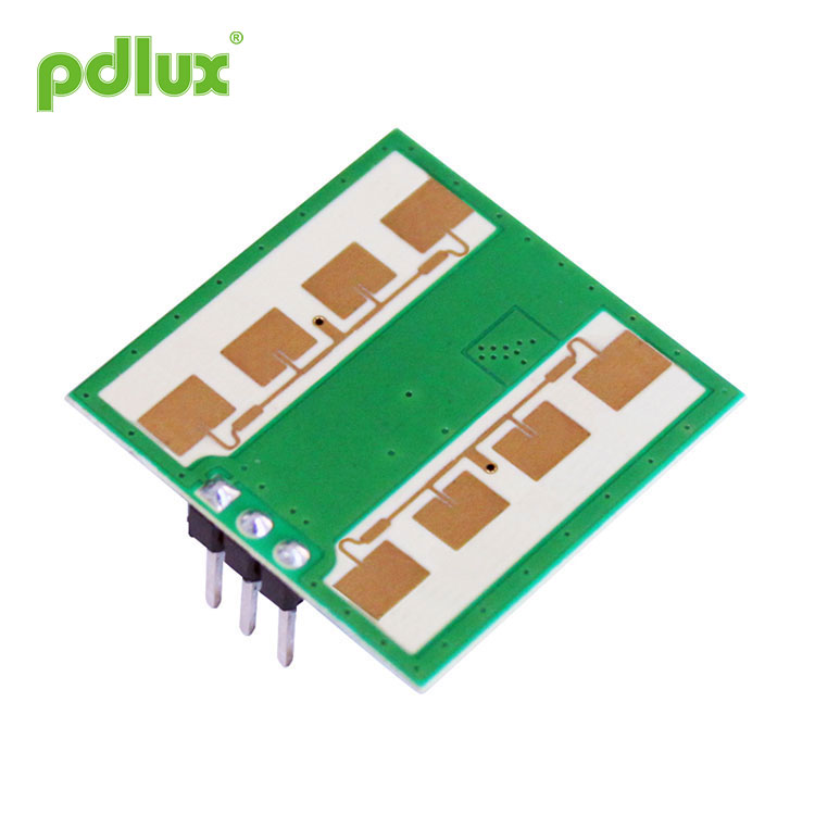 High Sensitivity Pdlux PD-V12H 24.125GHz ကြိမ်နှုန်းမြင့် Microwave Doppler Radar Sensor မော်ဂျူး