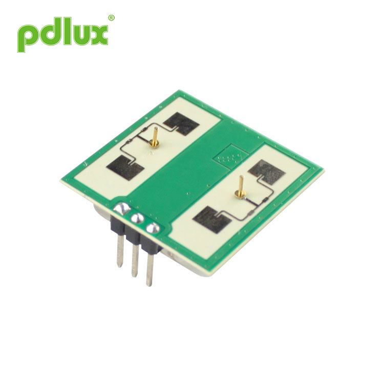 PDLUX PD-V21360 အသိဉာဏ်အာရုံခံခလုတ် 24.125GHz Radar MV Detector HF Doppler ထုတ်လွှတ်သူပေးသွင်း Microwave ISM - Band K- Band