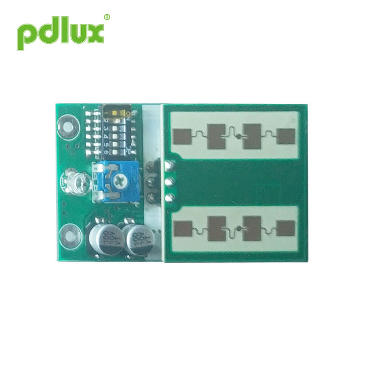 PDLUX PD24-V1 24.125GHz မိုက်ခရိုဝေ့လှုပ်ရှားမှုအာရုံခံကိရိယာ K-band Doppler transceiver module